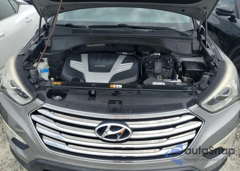 2013 Hyundai Santa Fe Limited from USA, damaged, VIN KM8SR4HFXDU002315